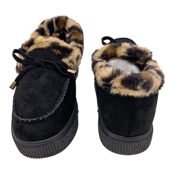 Journee Collection Women's Midnight Slipper Moccasins 6.5 - Picture 5 of 10